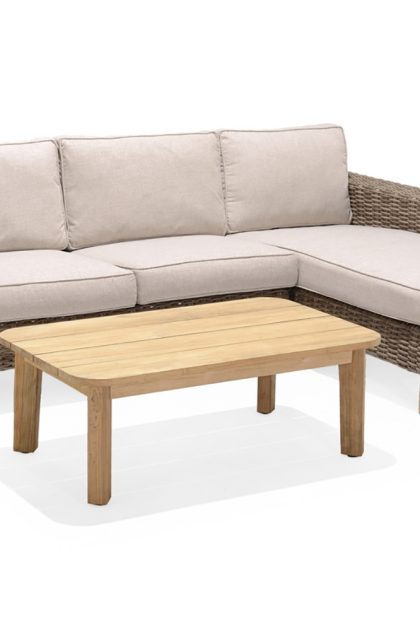 Loungegrupp utomhus bahamas 3-4-sits - beige