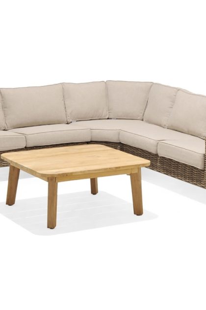 Loungegrupp utomhus bahamas 5-sits - beige