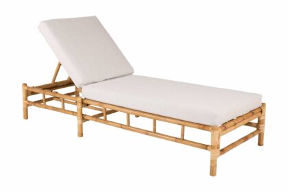 Cane solsäng m dyna - brun/ljusgrå