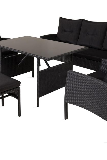 Knock soffgrupp utomhus svart - venture home