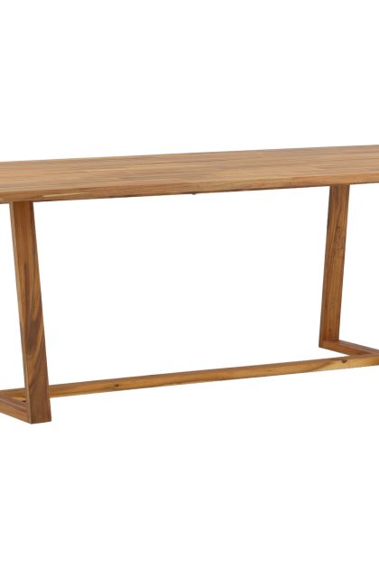 Plankton matbord utomhus 220 cm - brun