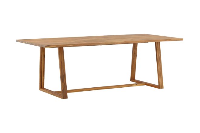 Plankton matbord utomhus 220 cm - brun