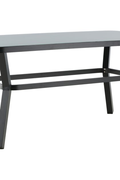 Virya matbord utomhus 160 cm - svart/grå