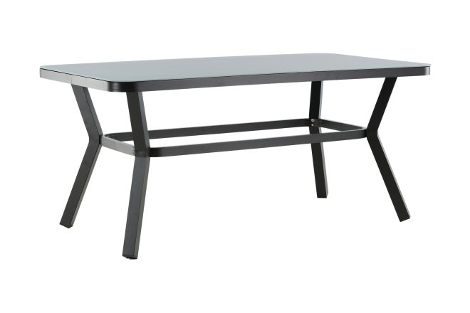 Virya matbord utomhus 160 cm - svart/grå