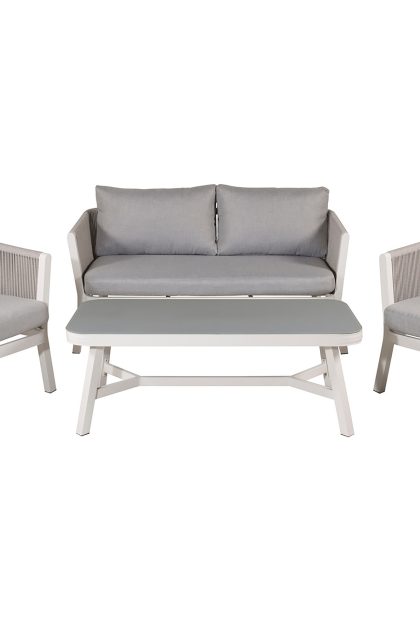 Virya loungegrupp utomhus 4-sits - vit