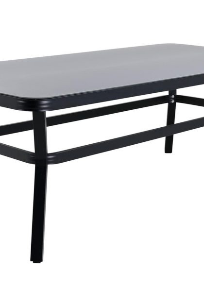 Virya matbord utomhus 200 cm svart/grå - venture home