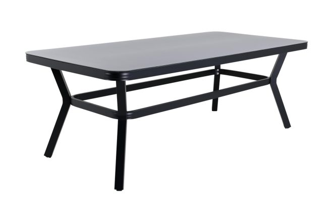 Virya matbord utomhus 200 cm svart/grå - venture home