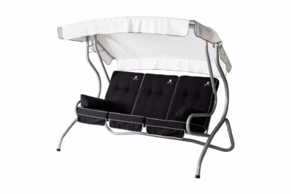 3-sits hammock monica 71b-1 grå/svart - varax