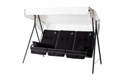 3-sits hammock suvi 71b-1 grå/svart - varax