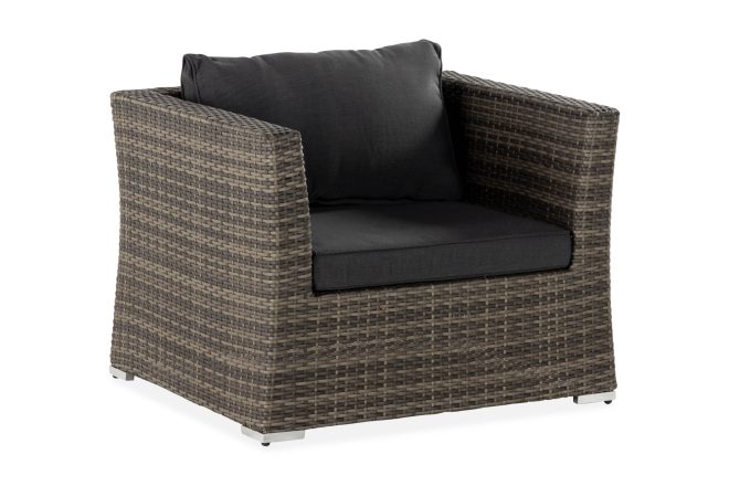 Utefåtölj wisconsin premium brun - venture home