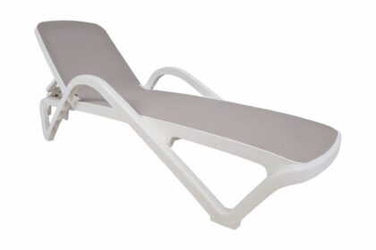 Däckstol resort beige -