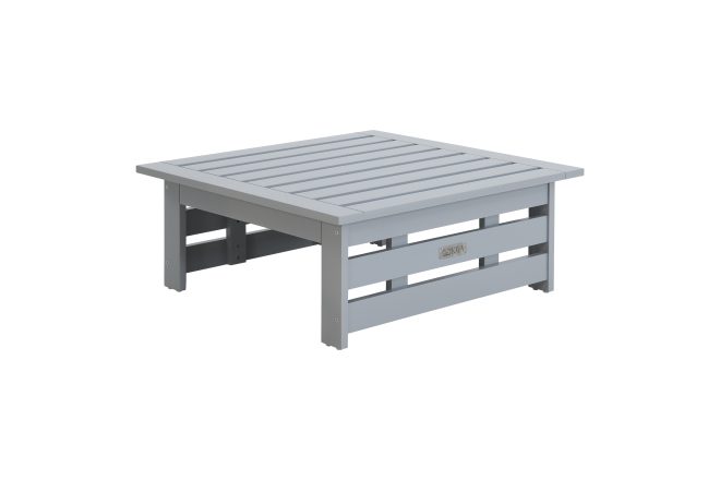 Soffbord utomhus husarn 80 cm matt grå - kwa