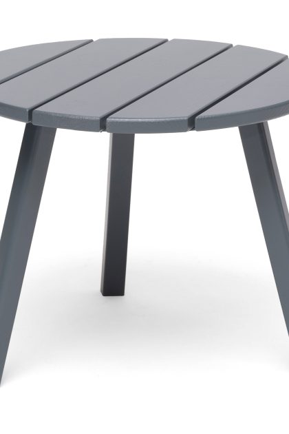 Sidobord utomhus hillerstorp tennessee 50 cm rund - grå