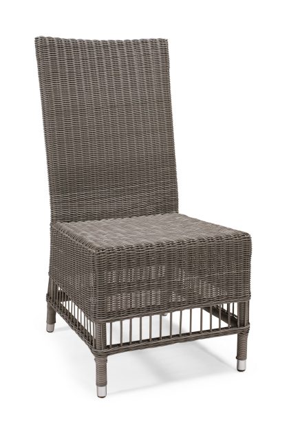 Utestol hillerstorp trenton 2-pack med dyna - konstrotting/grå