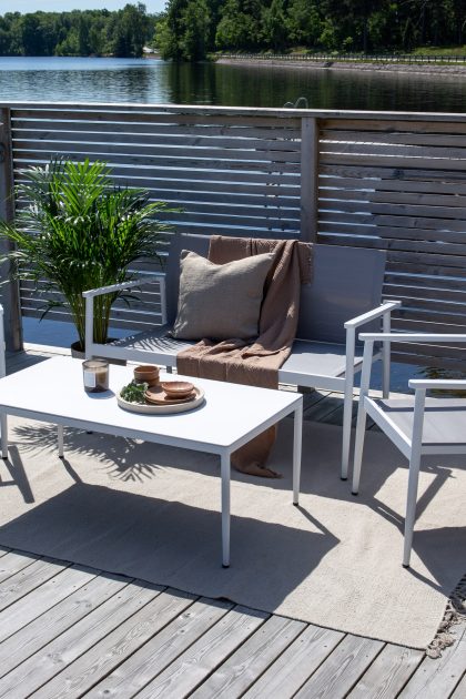 Break Loungegrupp Utomhus 4-sits - Vit