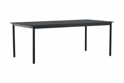 Modena matbord utomhus 200 cm - svart