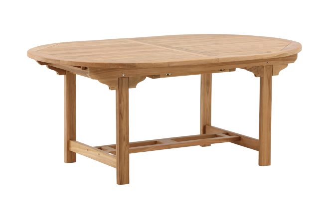 Kenya förlängningsbart matbord utomhus 180-240 cm - svart