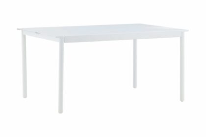 Modena matbord utomhus 150 cm - vit/grå