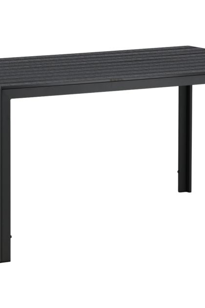 Break matbord utomhus 150 cm - svart