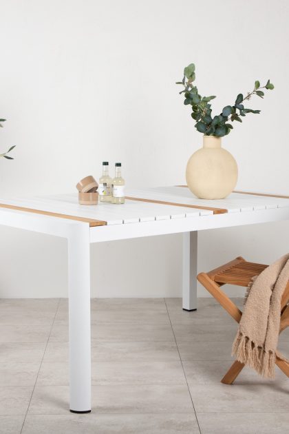 Togo matbord utomhus 150 cm - vit
