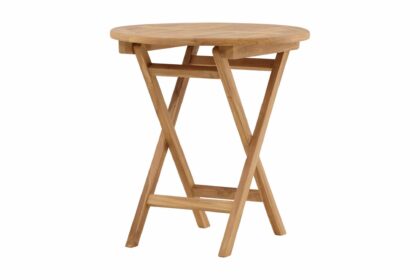 Kenya cafébord rund Ø70 cm - beige