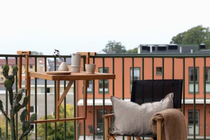 Marion matbord utomhus 60 cm - vit