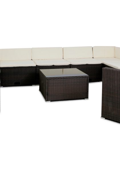 Loungrgrupp kristevik 13-sits - brun