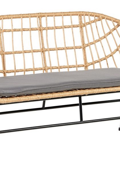 Trägårdsutesoffa perugia med dyna 130 cm -