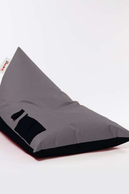 Sittsäck utomhus toya 90 cm - grå