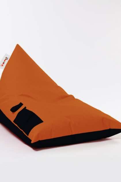 Sittsäck utomhus toya 90 cm - orange