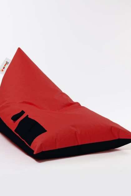Sittsäck utomhus toya 90 cm - röd