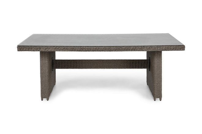 Matbord utomhus marcus 200x100 cm - grå