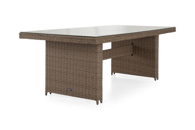Matbord utomhus marcus 200x100 cm - natur
