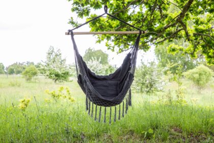 Culasi hängstol utomhus - grå