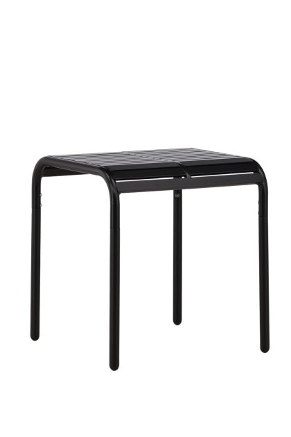 Borneo cafébord 70 cm - svart