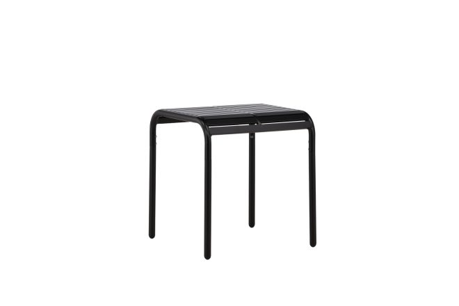 Borneo cafébord 70 cm - svart