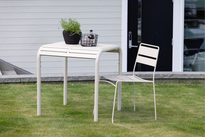 Borneo cafébord 70 cm - beige