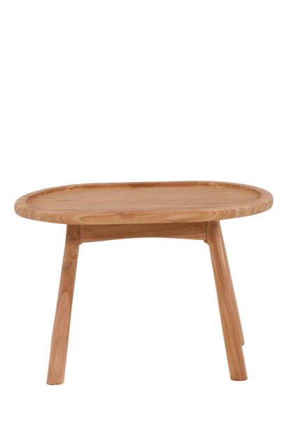 Bohol sidobord utomhus 60 cm - brun