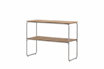 Holmsund sidobord utomhus 40 cm brun - venture home