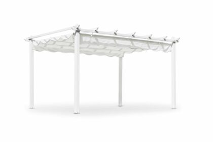 Hillerstorp pergola pergolux 3x4 m vit - hillerstorp