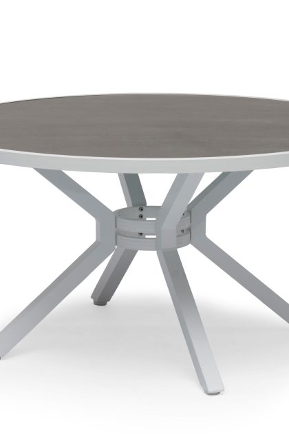 Hillerstorp matbord utomhus hånger 140 cm rund vit - hillerstorp