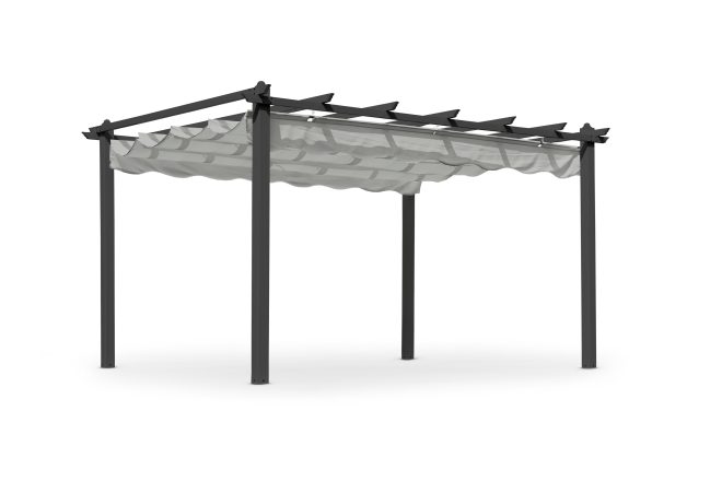 Hillerstorp Pergola Pergolux 300 cm - Svartvit