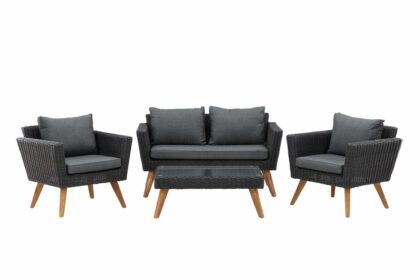 Soffgrupp utomhus karlskrona svart - venture home
