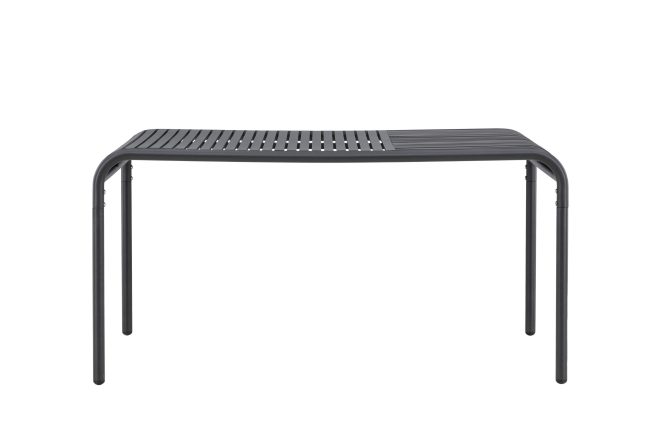 Matbord utomhus gardeno 90x150 cm svart - venture home