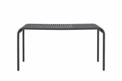 Matbord utomhus gardeno 90x150 cm svart - venture home
