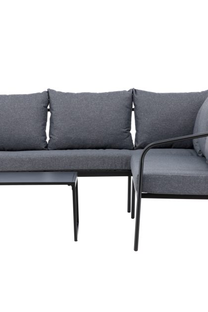 Soffgrupp utomhus spira svart - venture home