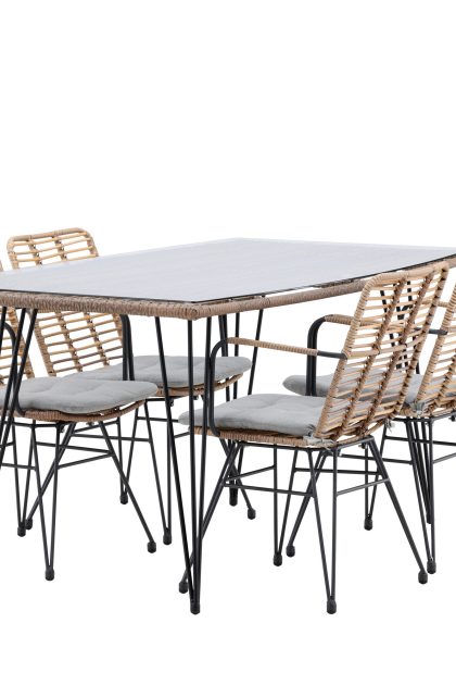 Viga matgrupp utomhus 160x90cm -