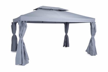 Väggar till paviljong bermuda - grå