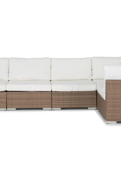 Loungesoffa utomhus utomhus bahamas 5-sits - sand