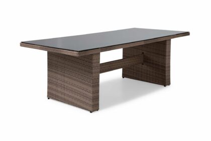 Matbord utomhus majestic 210x100 cm - sand